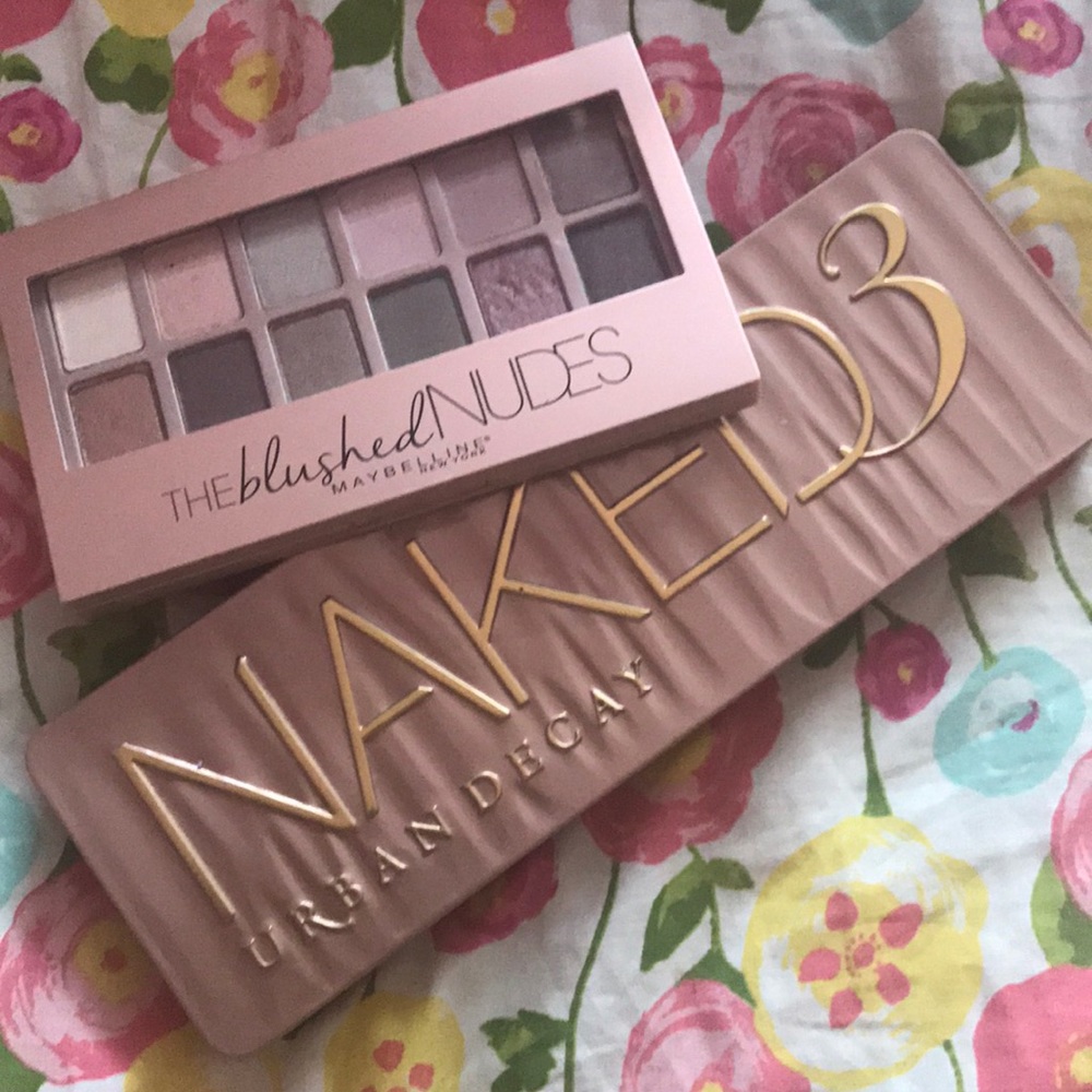 Urban Decay Naked 3 Palette & The Blushes Nudes